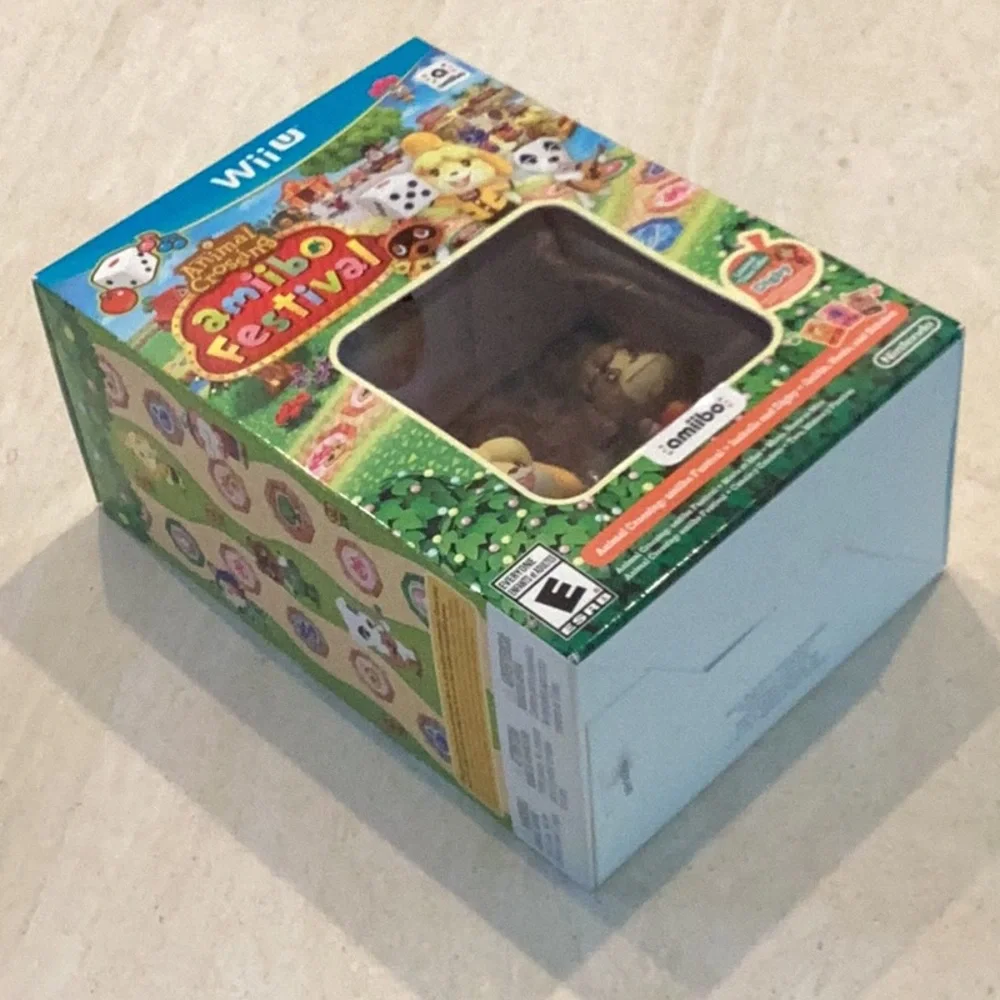 Animal Crossing Amiibo Festival Box Nintendo Wii U Game In Box New Sealed